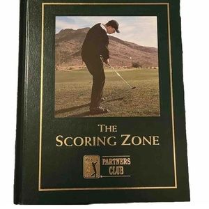 PGA Tour The Scoring Zone Hardcover Book